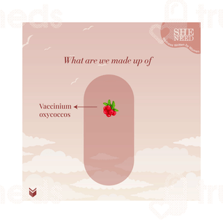 Sheneed Crave Cranberry 400 MG Capsule 60