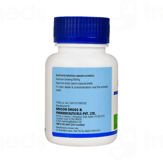 Baksons Ginseng Plus Capsule 30