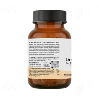 Organic India Breathe Free Capsule 60