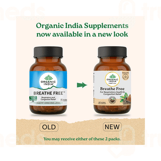 Organic India Breathe Free Capsule 60