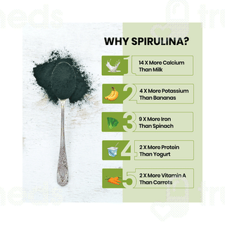 Himalayan Organics Spirulina Capsule 120
