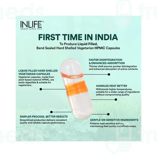 Inlife Vitamin D3 And K2 Capsule 60