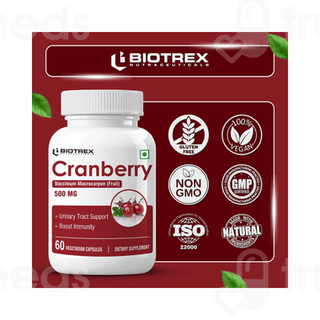 Biotrex Cranberry 500 Mg Veg Capsule 60