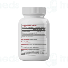 Biotrex Cranberry 500 Mg Veg Capsule 60