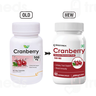 Biotrex Cranberry 500 Mg Veg Capsule 60