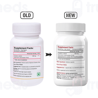 Biotrex Cranberry 500 Mg Veg Capsule 60