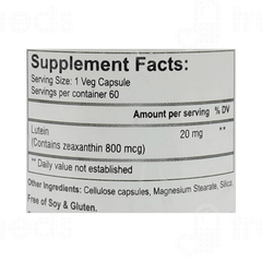 Biotrex Lutein 20 Mg Capsule 60
