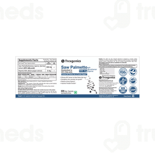 Trexgenics Saw Palmetto 550 Mg Veg Capsule 60