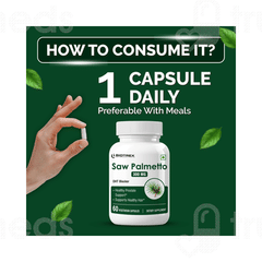 Biotrex Saw Palmetto 300mg Vegetarian Capsule 60