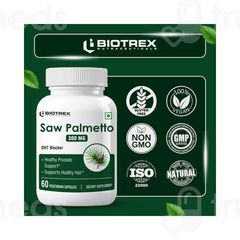 Biotrex Saw Palmetto 300mg Vegetarian Capsule 60