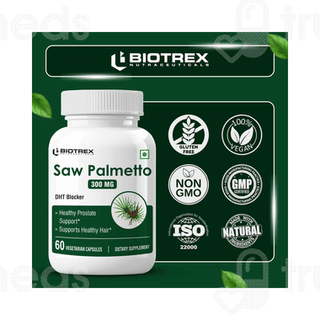 Biotrex Saw Palmetto 300mg Vegetarian Capsule 60