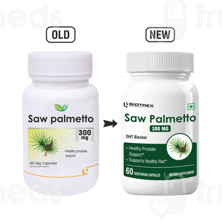 Biotrex Saw Palmetto 300mg Vegetarian Capsule 60