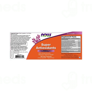 Now Foods Super Antioxidants Veg Capsules 120