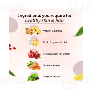 Neuherbs Hair Skin Vitamins Capsule 60