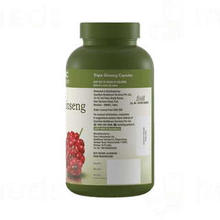 Gnc Herbal Plus Triple Ginseng Root For Adult Capsule 90