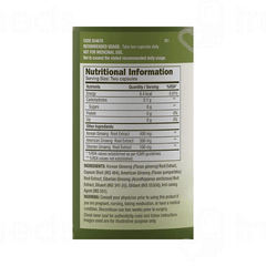 Gnc Herbal Plus Triple Ginseng Root For Adult Capsule 90