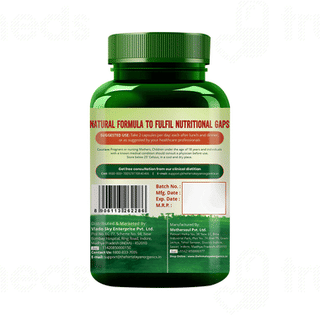Himalayan Organics Plant Based Multivitamin Vegetarian Capsule 60