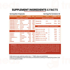 Himalayan Organics Plant Based Multivitamin Vegetarian Capsule 60