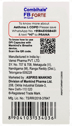 Combihale Fb Forte Capsule 30