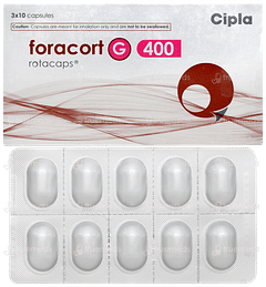 Foracort G 400 Rotacaps 10