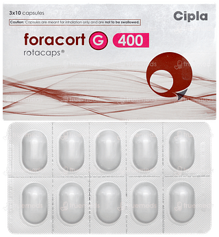 Foracort G 400 Rotacaps 10