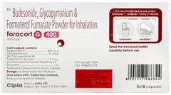 Foracort G 400 Rotacaps 10