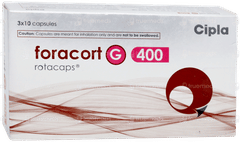 Foracort G 400 Rotacaps 10