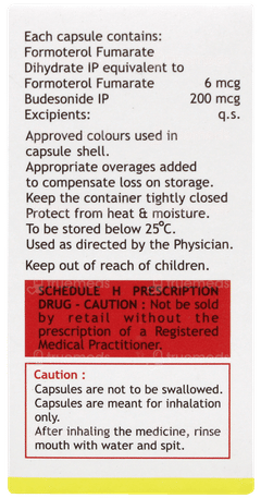 Budenol F 200 Capsule 30