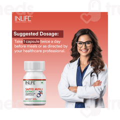 Inlife Safed Musli Extract Capsule 60
