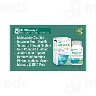 Multilife Omega 3 Salmon Fish Oil Capsule 30