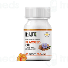 Inlife Flaxseed Oil Capsule 60 Inlife Flaxseed Oil Capsule 60