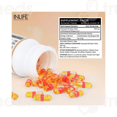 Inlife Flaxseed Oil Capsule 60 Inlife Flaxseed Oil Capsule 60