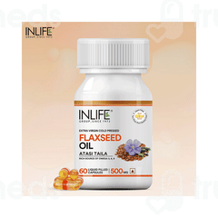 Inlife Flaxseed Oil Capsule 60 Inlife Flaxseed Oil Capsule 60