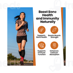 Himalayan Organics Plant Based D3 And K2 Capsule 120