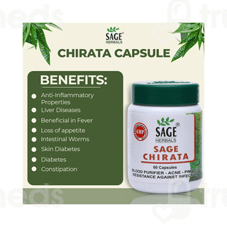 Sage Herbals Chirata Capsule 60