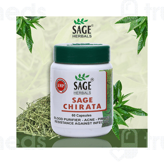 Sage Herbals Chirata Capsule 60
