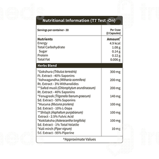 Neuherbs T7 Test On Capsule 60