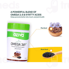 Oziva Omega 3 6 9 Plant Based Capsule 60