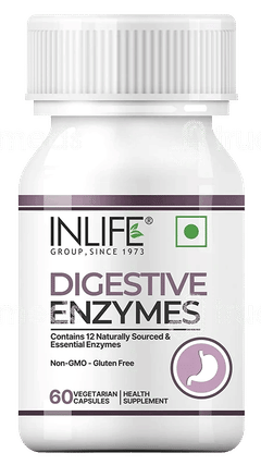 Inlife Digestive Enzyme Vegetarian Capsule 60 Inlife Digestive Enzyme Vegetarian Capsule 60