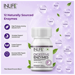 Inlife Digestive Enzyme Vegetarian Capsule 60