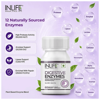 Inlife Digestive Enzyme Vegetarian Capsule 60