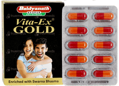Baidyanath Vita Ex Gold Capsule 10