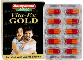 Baidyanath Vita Ex Gold Capsule 10