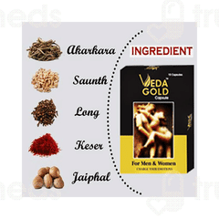 Veda Gold For Men And Women Capsule 10