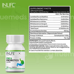 Inlife Pre And Probiotics Capsule 60
