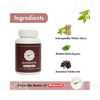 Baidyanath Ayurvedant Stresswin Capsule 60