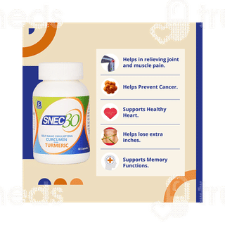 Snec 30 Turmeric Capsule 60