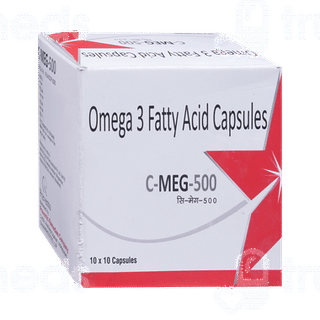 C Meg 500 MG Capsule 10