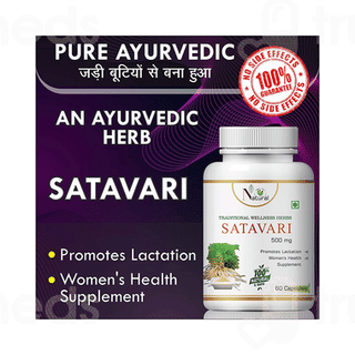 Natural Satavari 500 MG Capsule 60