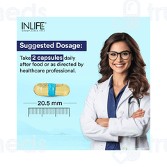 Inlife Fish Oil 1000 MG Capsule 60